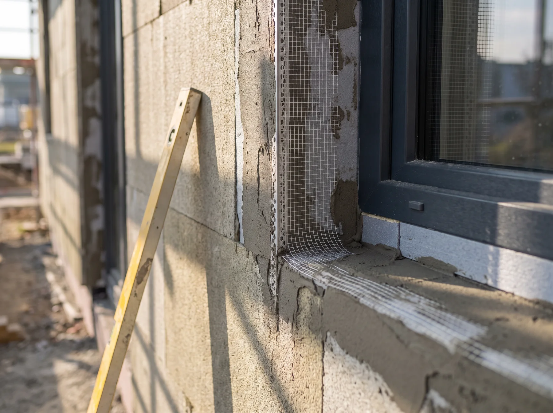 Laibungsdämmung am Fensteranschluss